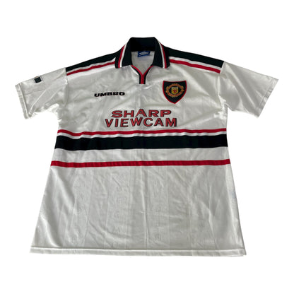 MANCHESTER UNITED AWAY FOOTBALL SHIRT (XL) BECKHAM 7