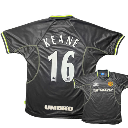 Manchester United Keane #16 1998/99 Third Shirt M - photo 1