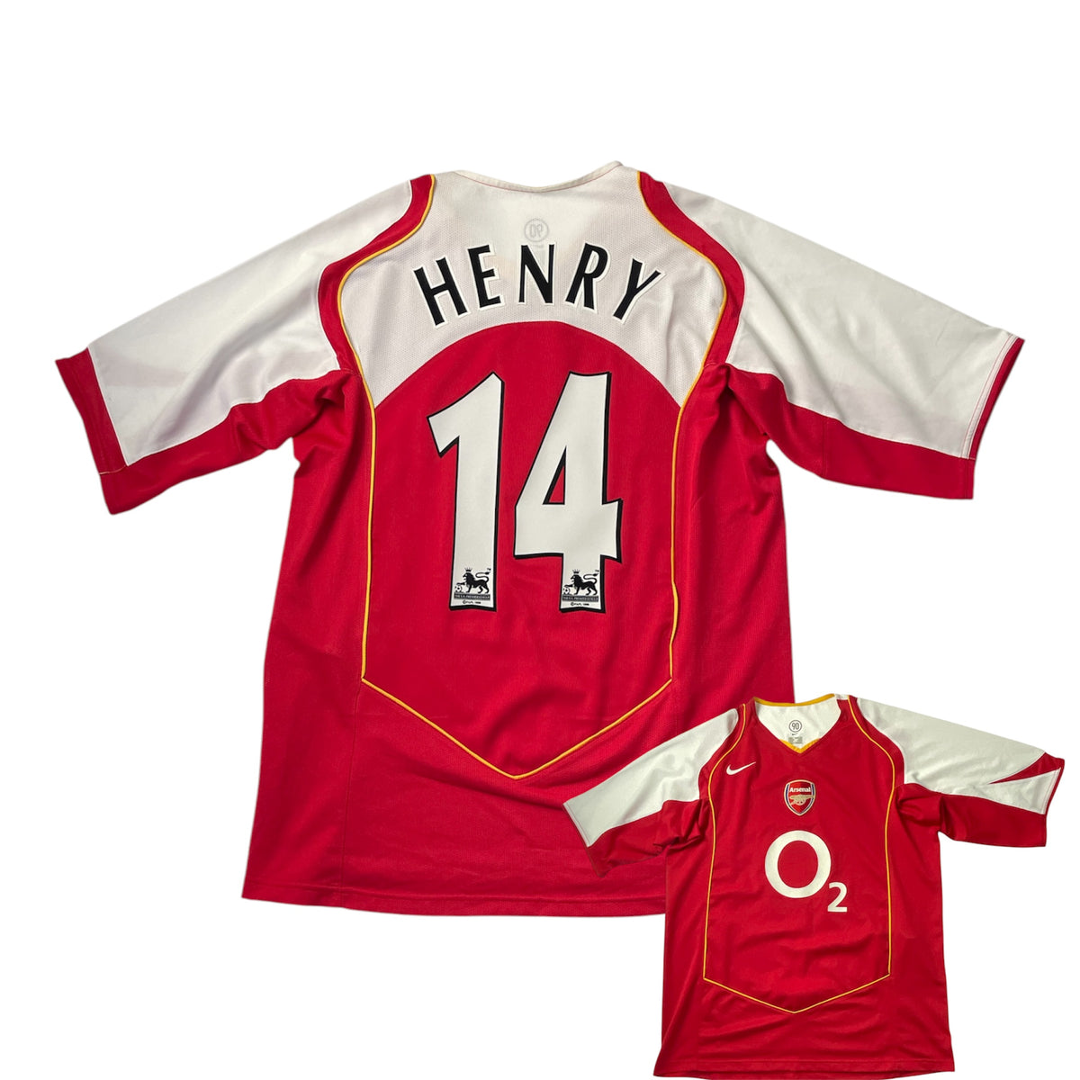 Arsenal 2004/05 Home Shirt – Thierry Henry #14 – Size L – Vintage Nike Football Jersey