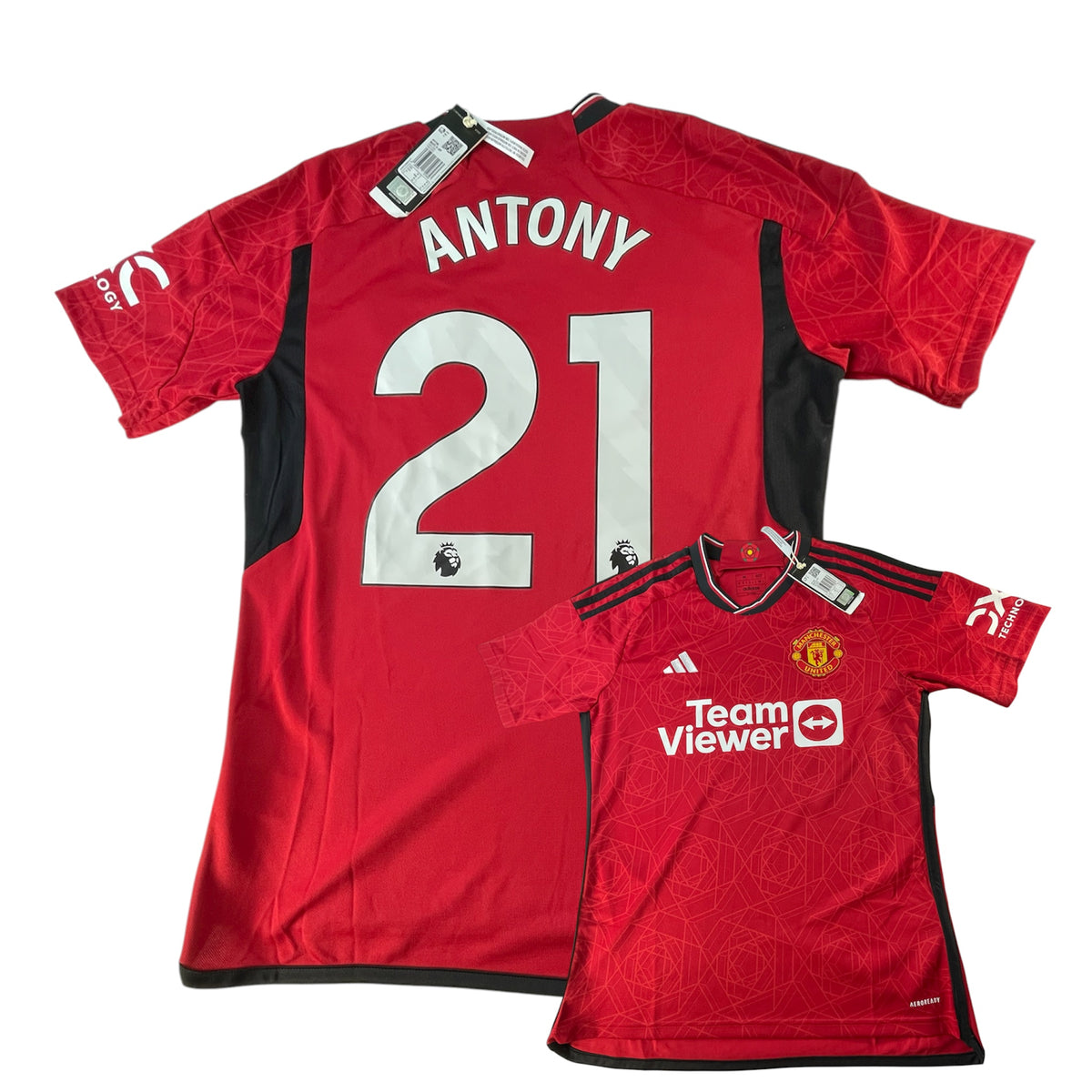 adidas Manchester United 24/25 Home Shirt Antony #21 BNWT - Size M