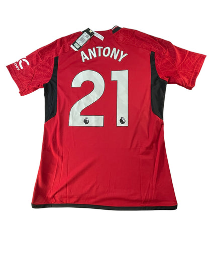 adidas Manchester United 24/25 Home Shirt Antony #21 BNWT - Size M