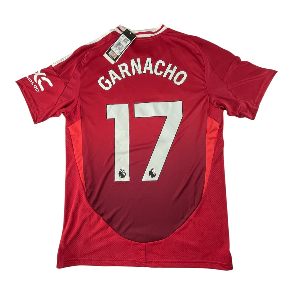 Manchester United adidas Home Shirt  GARNACHO 2024-25 M New