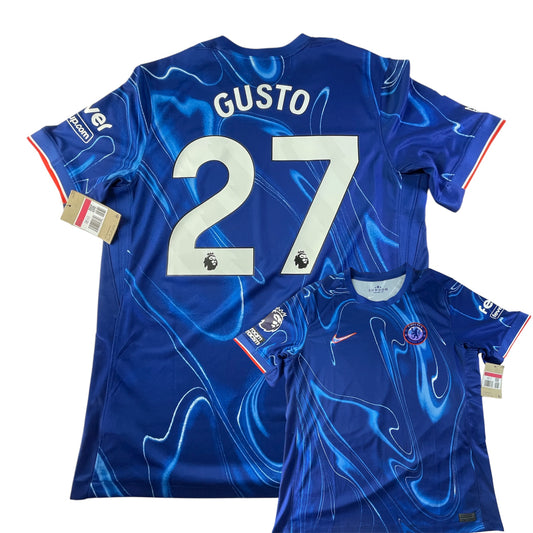 Chelsea  24/25 Football Shirt Orginal Nike Home Shirt - Gusto 27 - New Size L New