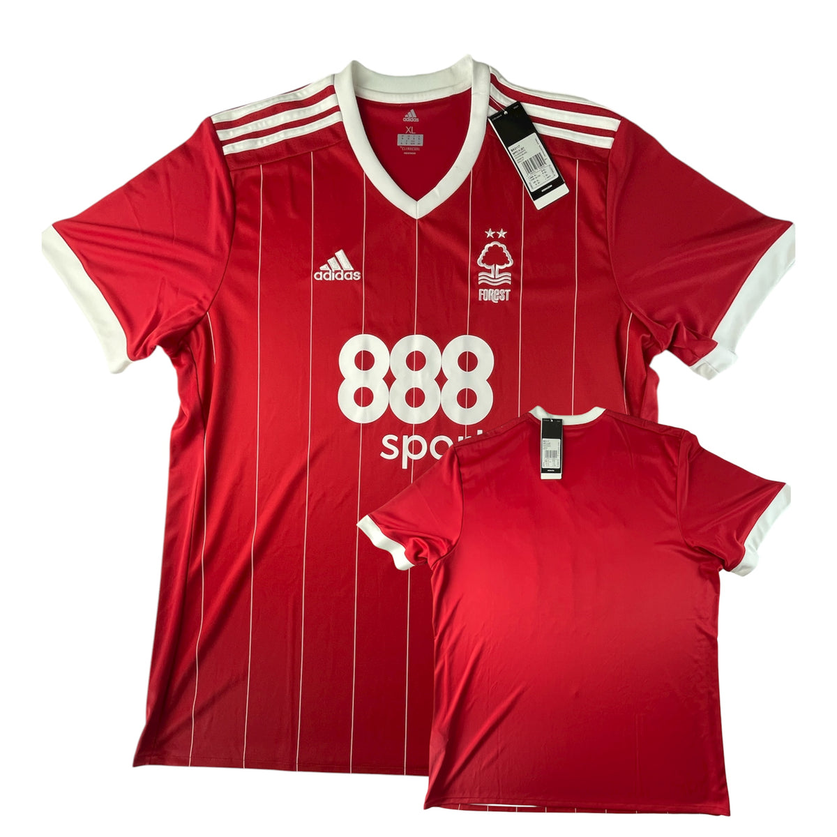 NOTTINGHAM FORREST ADIDAS 2017/2018 HOME  FOOTBALL SHIRT