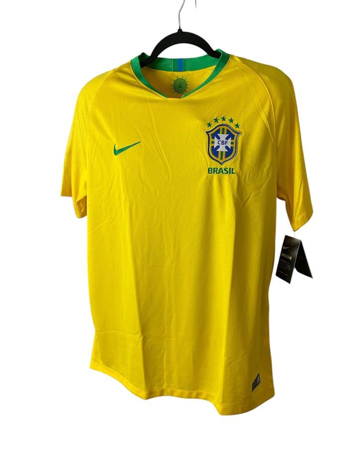 Nike 2018 World Cup Brazil Home Soccer Jersey