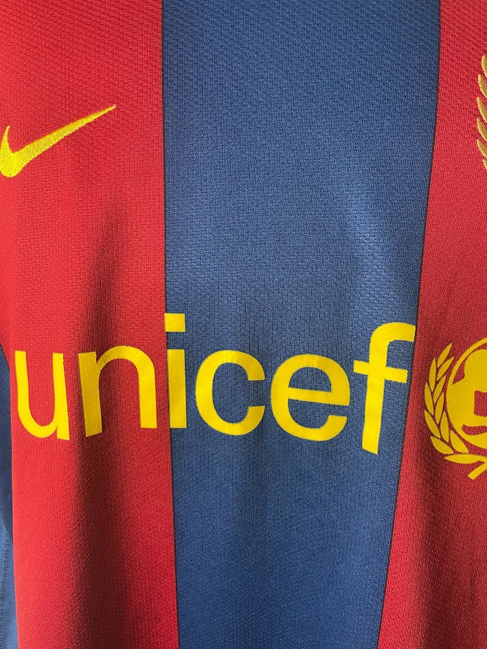 Nike FC Barcelona 2007-2008 Football Shirt M