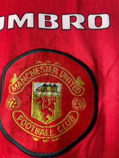 1996-98 Manchester United Home Shirt M