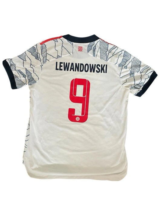 Bayern Munich 2021/22 OrginalThird Medium Lewandowski 9  HEAT.RDY