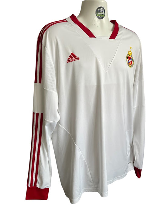 ADIDAS 2013-14 WISLA KRAKOW LONG SLEEVE SHIRT JERSEY XXL