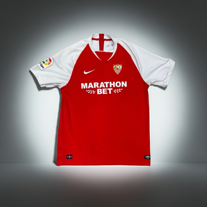 Sevilla 2019/20 Away Original Nike Football Shirt Mens Large