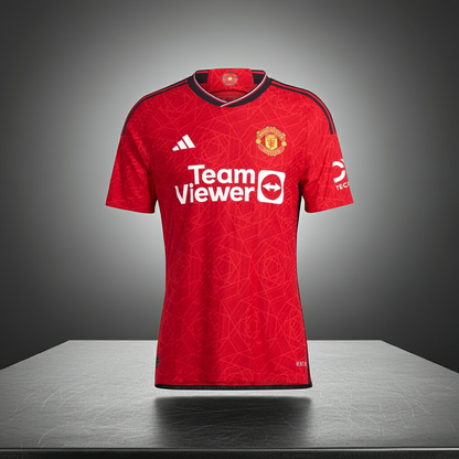 Manchester 23/24 United Football Shirt Men's adidas Home Dalot - New size M PLAYER'S VERSION