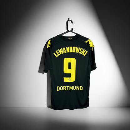 Borussia Dortmund Football Shirt Jersey 2011/2012 Away LEWANDOWSKI #9 (L)