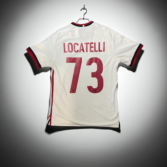 AC MILAN 2017 2018 AWAY SHIRT FOOTBALL SOCCER JERSEY ADIDAS LOCATELLI 73