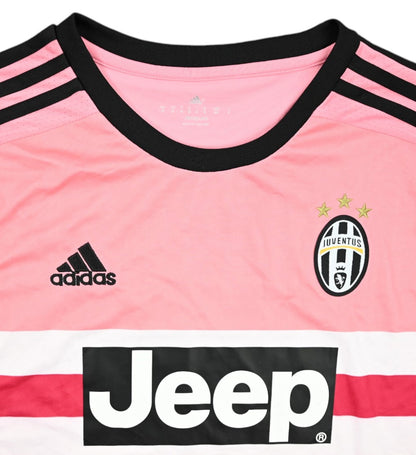 JUVENTUS 2015/2016 AWAY FOOTBALL SHIRT ORGINAL ADIDAS SIZE M ADULT NEW