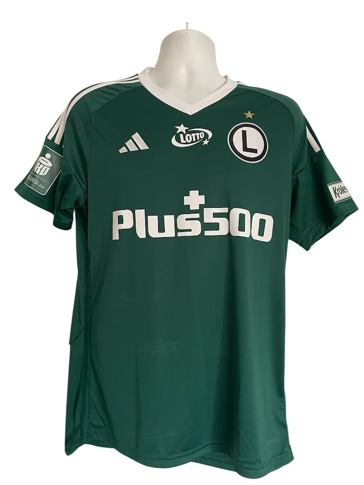 Legia Warszawa Men’s Away Shirt 2023-24 Paweł Wszołek Polish Ekstraklasa