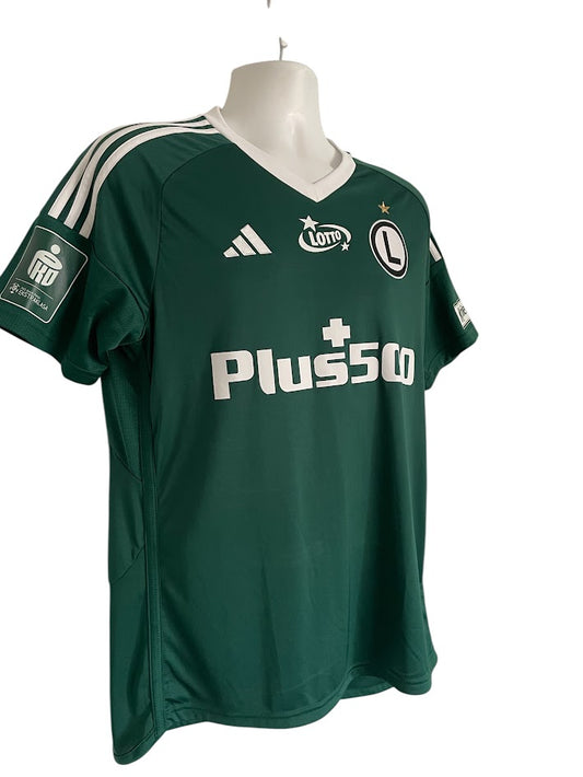 Legia Warszawa Men’s Away Shirt 2023-24 Paweł Wszołek Polish Ekstraklasa