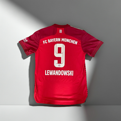 LEWANDOWSK 9 BAYERN MUNICH 21/22 HOME PLAYER'S VERSION HEAT.RDY AUTHENTIC