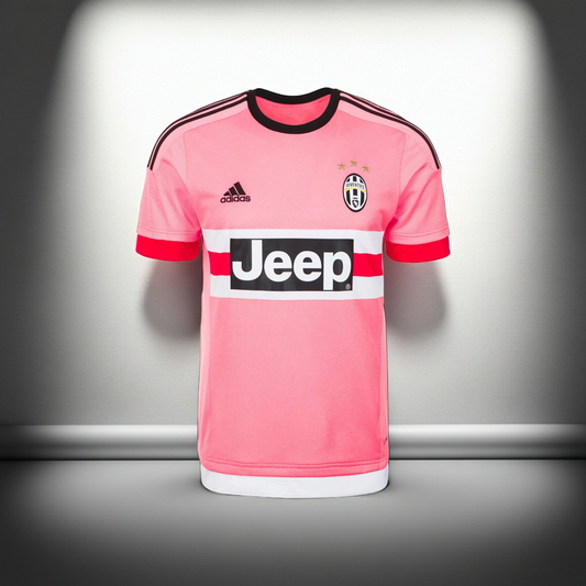 JUVENTUS 2015/2016 AWAY FOOTBALL SHIRT ORGINAL ADIDAS SIZE M ADULT NEW