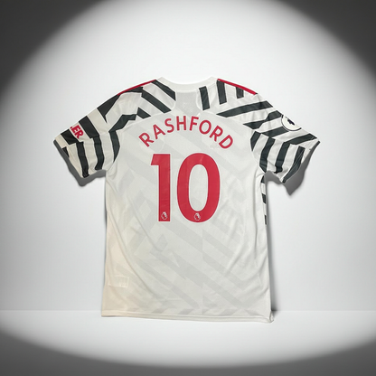 MANCHESTER UNITED 2020 2021 RASHFORD Third Football Shirt BNWT L