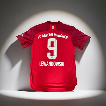 LEWANDOWSK 9 BAYERN MUNICH 21/22 HOME PLAYER'S VERSION HEAT.RDY AUTHENTIC