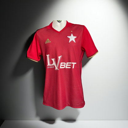 Wisła Kraków Football Shirt 2017 Soccer Jersey 2018 Poland Adizero Player
